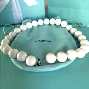 Tiffany & Co. Dolomite Bead Necklace